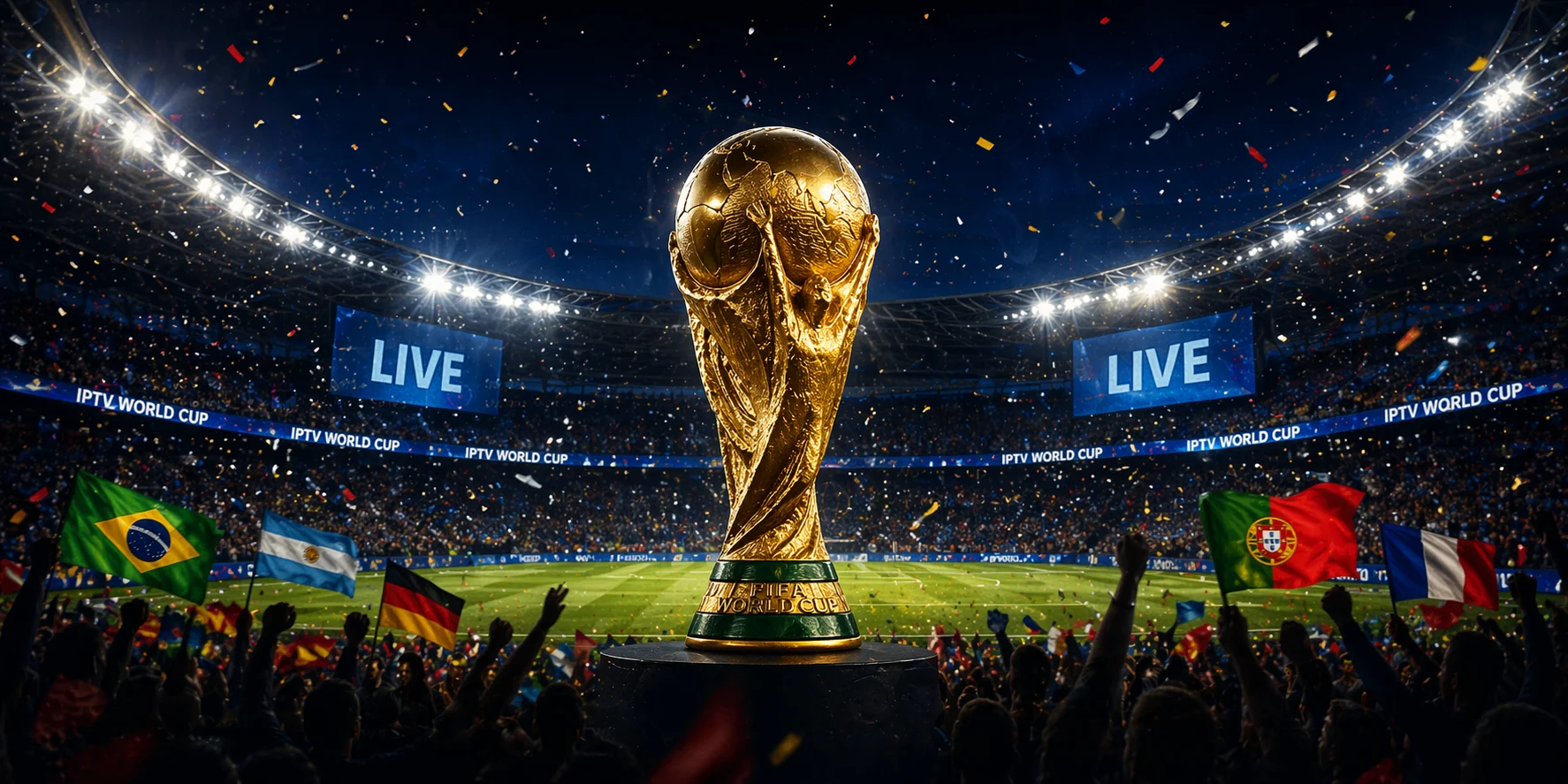 Watch FIFA World Cup 2026 live in 4K — IPTV World Cup